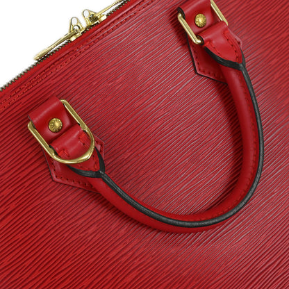 Louis Vuitton Red Epi Alma Handbag M52147