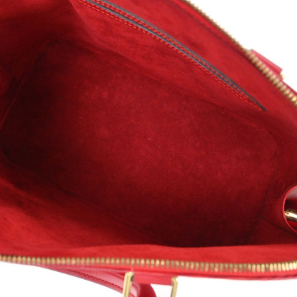 Louis Vuitton Red Epi Alma Handbag M52147