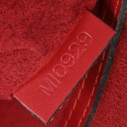 Louis Vuitton Red Epi Alma Handbag M52147