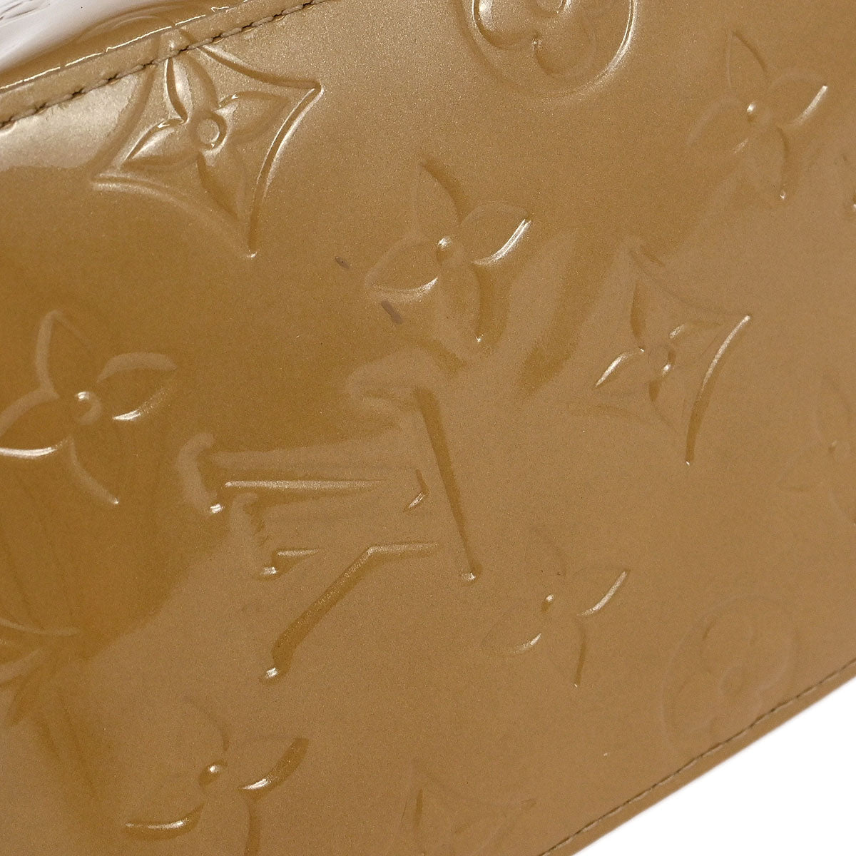 Louis Vuitton Beige Vernis Reade PM Tote Handbag M91334