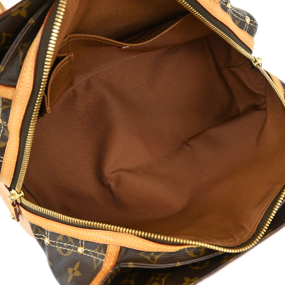 Louis Vuitton Monogram Riveting Handbag M40140