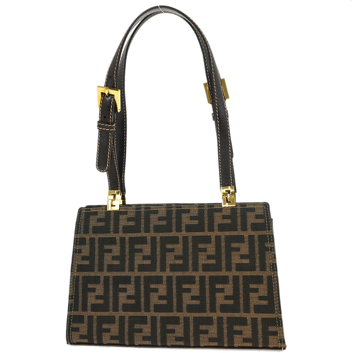Fendi Brown Zucca Handbag