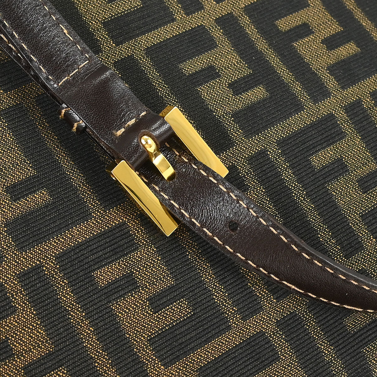 Fendi Brown Zucca Handbag