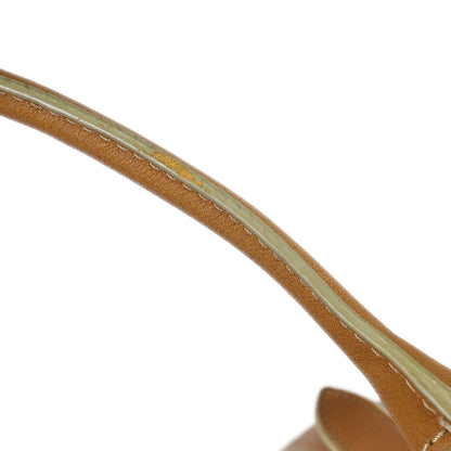 Loewe * Blue Beige Nylon Leather Handbag