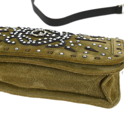 Loewe Brown Suede Shoulder Bag