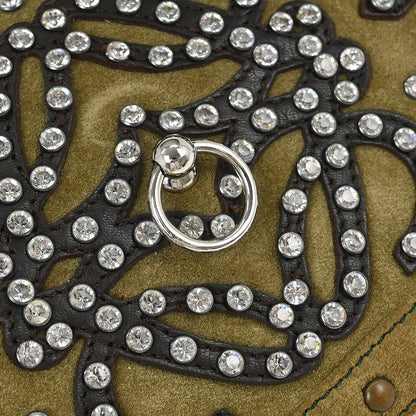 Loewe Brown Suede Shoulder Bag