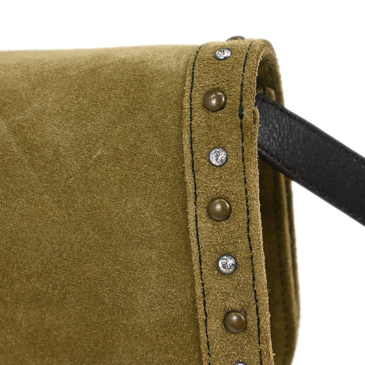 Loewe Brown Suede Shoulder Bag