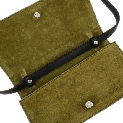 Loewe Brown Suede Shoulder Bag