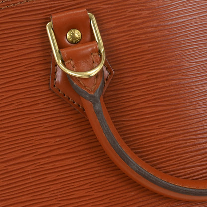 Louis Vuitton Brown Epi Alma Handbag M52143