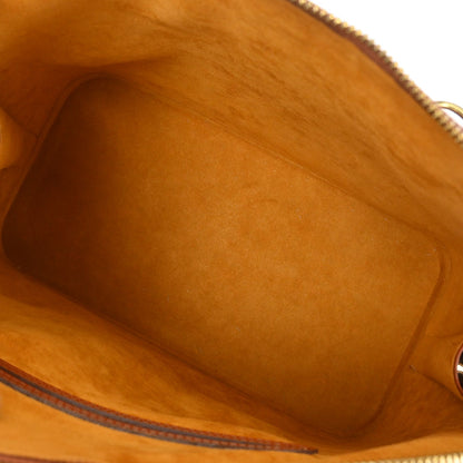 Louis Vuitton Brown Epi Alma Handbag M52143