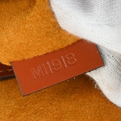 Louis Vuitton Brown Epi Alma Handbag M52143