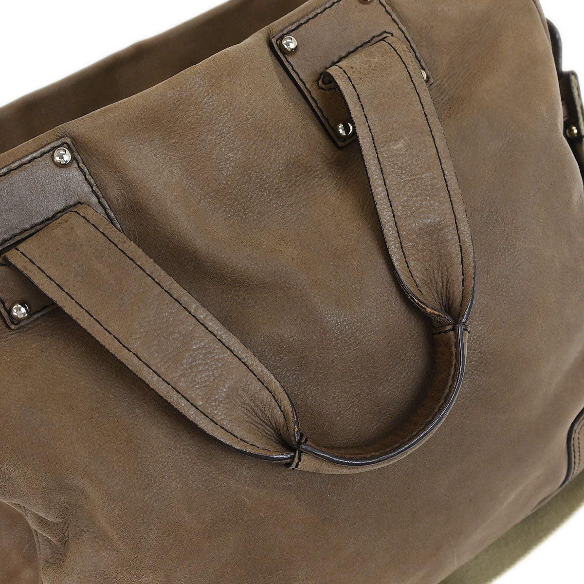 Loewe * Brown 2way Shoulder Tote Bag