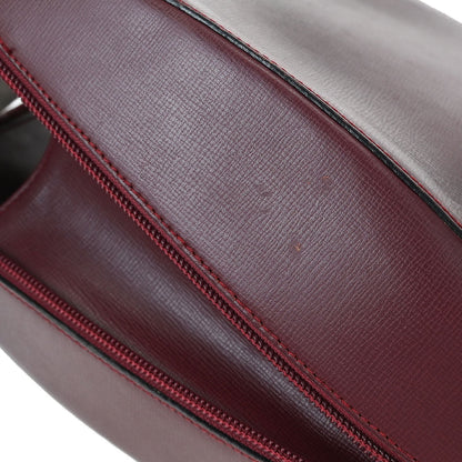 Cartier Bordeaux Leather Backpack