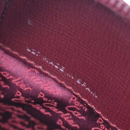 Cartier Bordeaux Leather Backpack