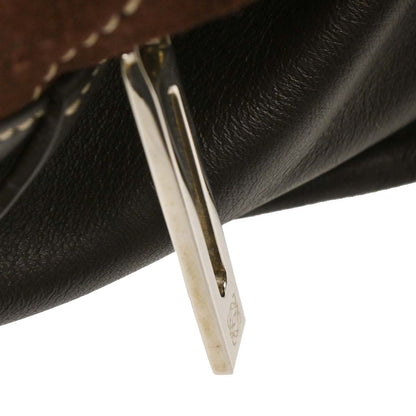 Loewe Brown Suede Amazona 36 Handbag