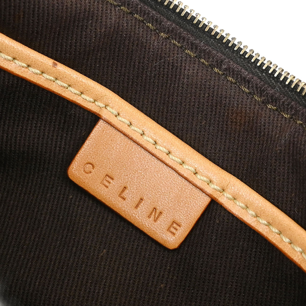 Celine Brown Macadam Handbag