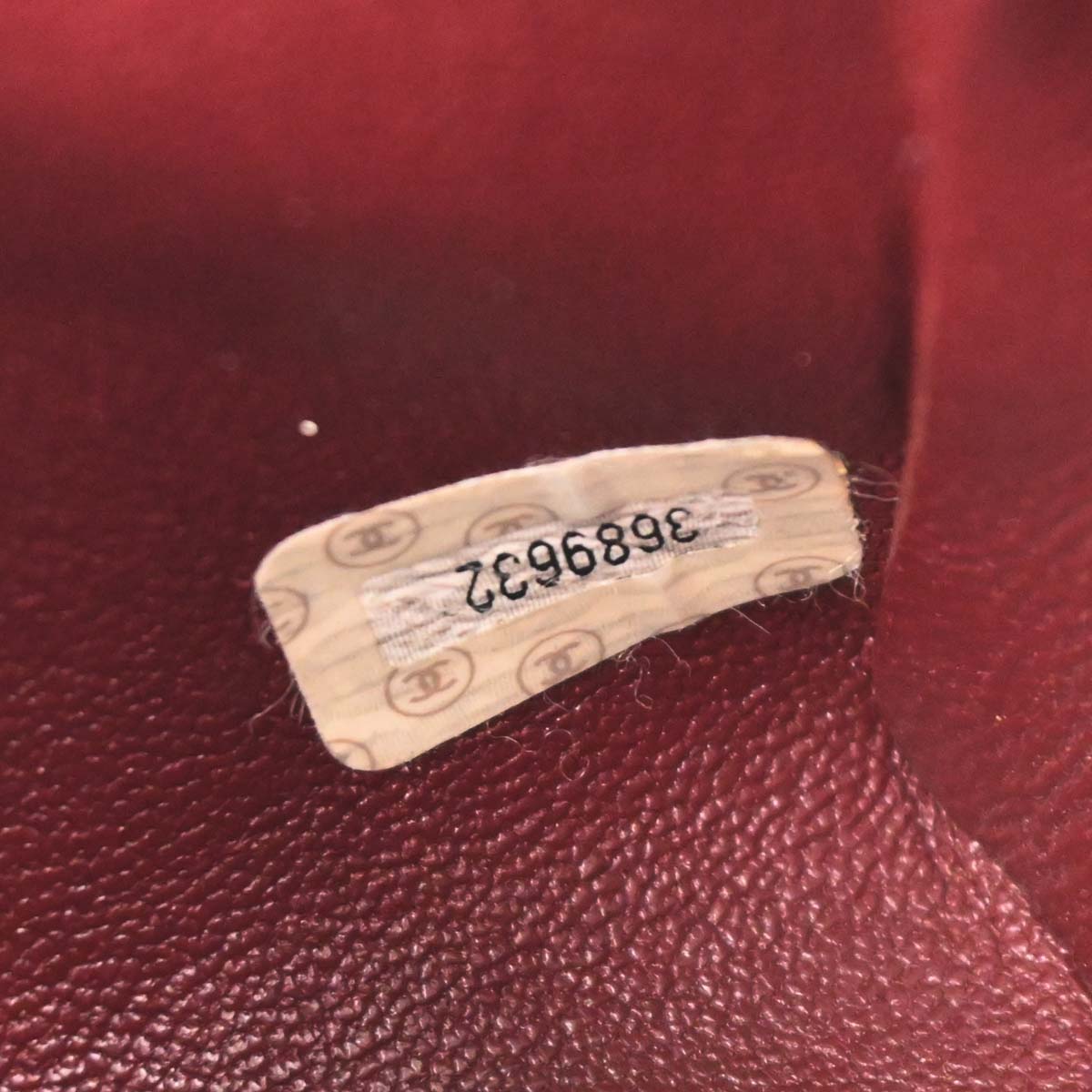 Chanel 1994-1996 Black Lambskin Chain Shoulder Bag