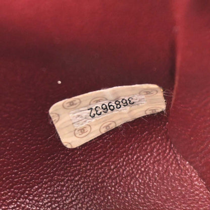 Chanel 1994-1996 Black Lambskin Chain Shoulder Bag