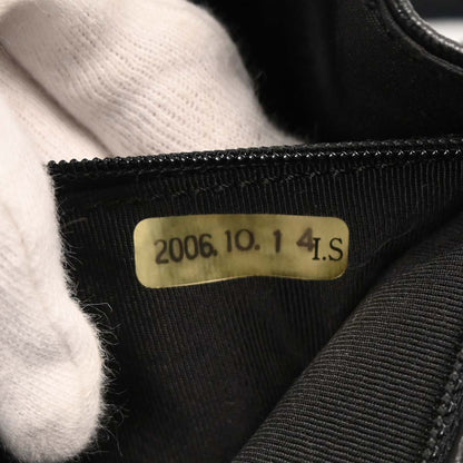 Chanel 2006-2008 Black Lambskin In The Mid 2way Shoulder Handbag