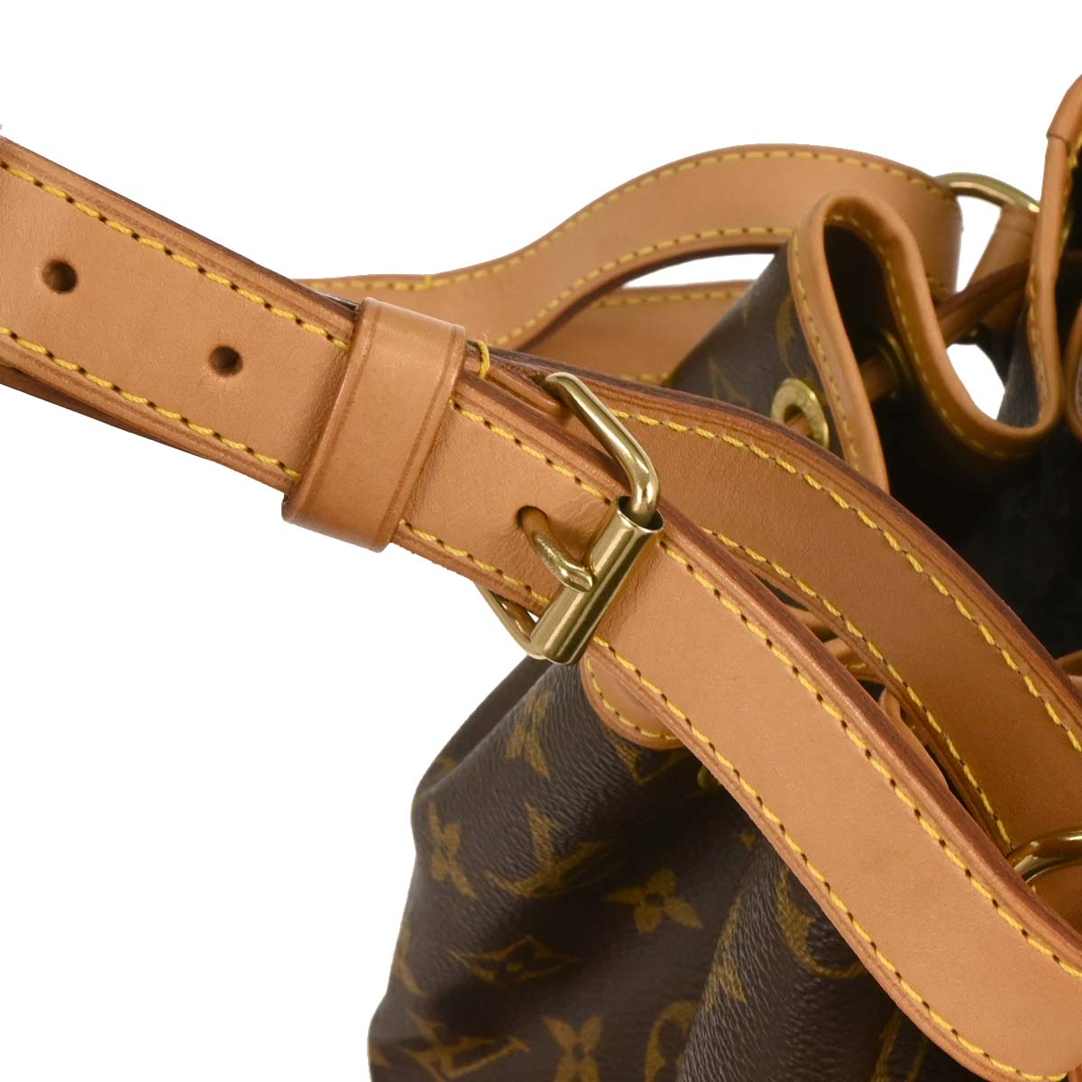 Louis Vuitton 2001 Monogram Noe Drawstring Shoulder Bag M42224