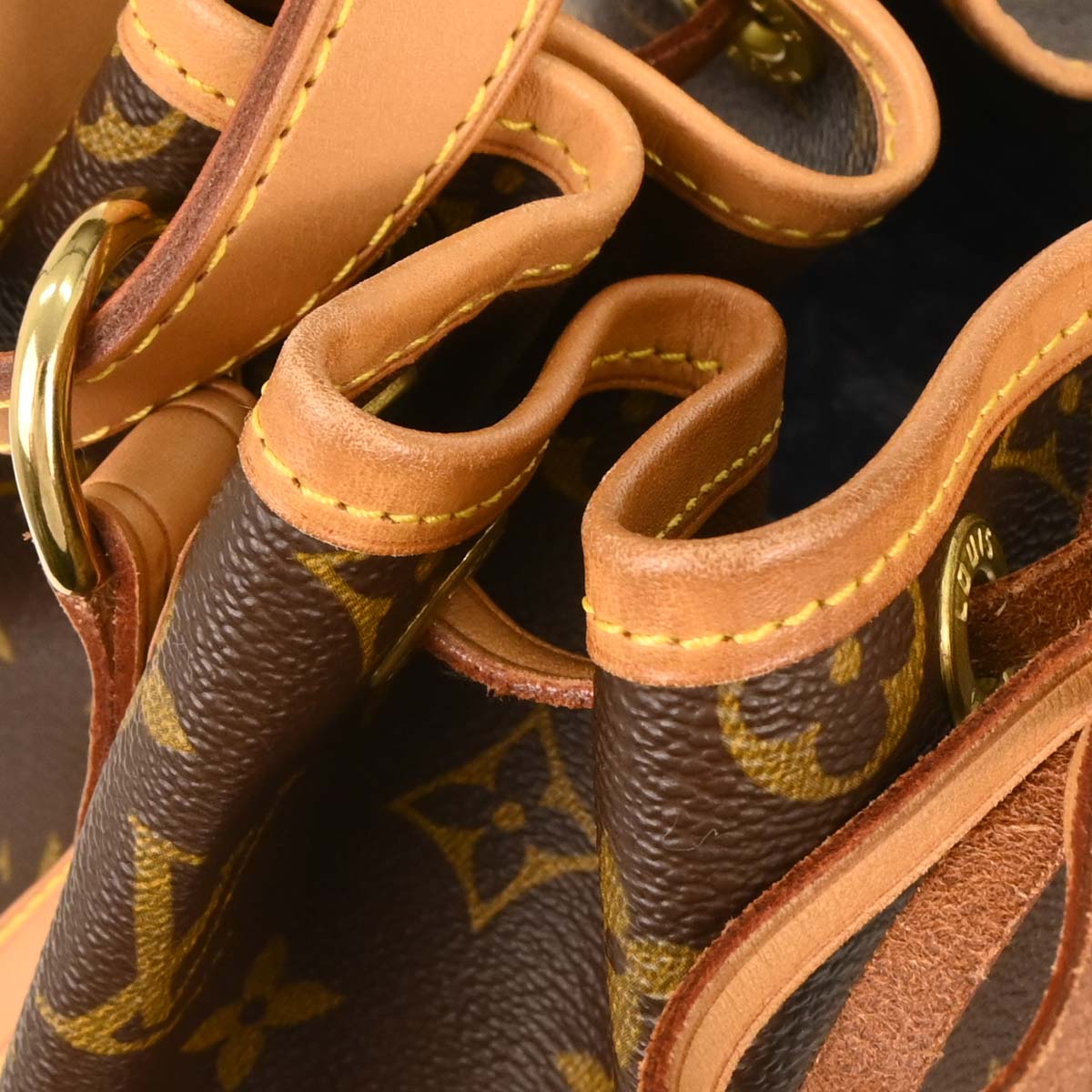 Louis Vuitton 2001 Monogram Noe Drawstring Shoulder Bag M42224