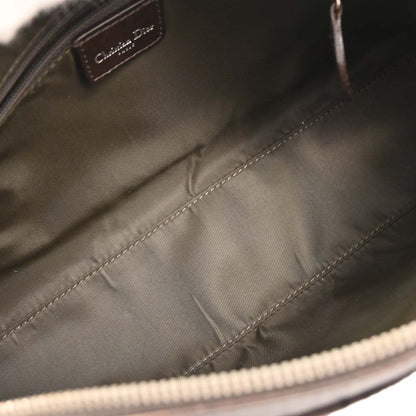 Christian Dior 2005 Brown PVC Trotter Romantic Handbag