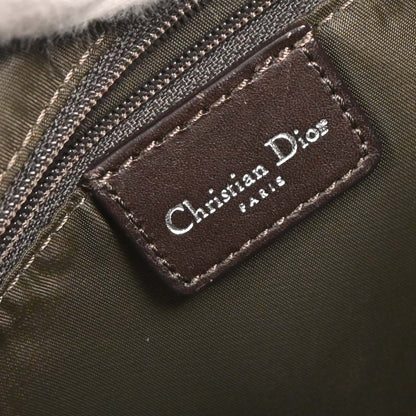 Christian Dior 2005 Brown PVC Trotter Romantic Handbag