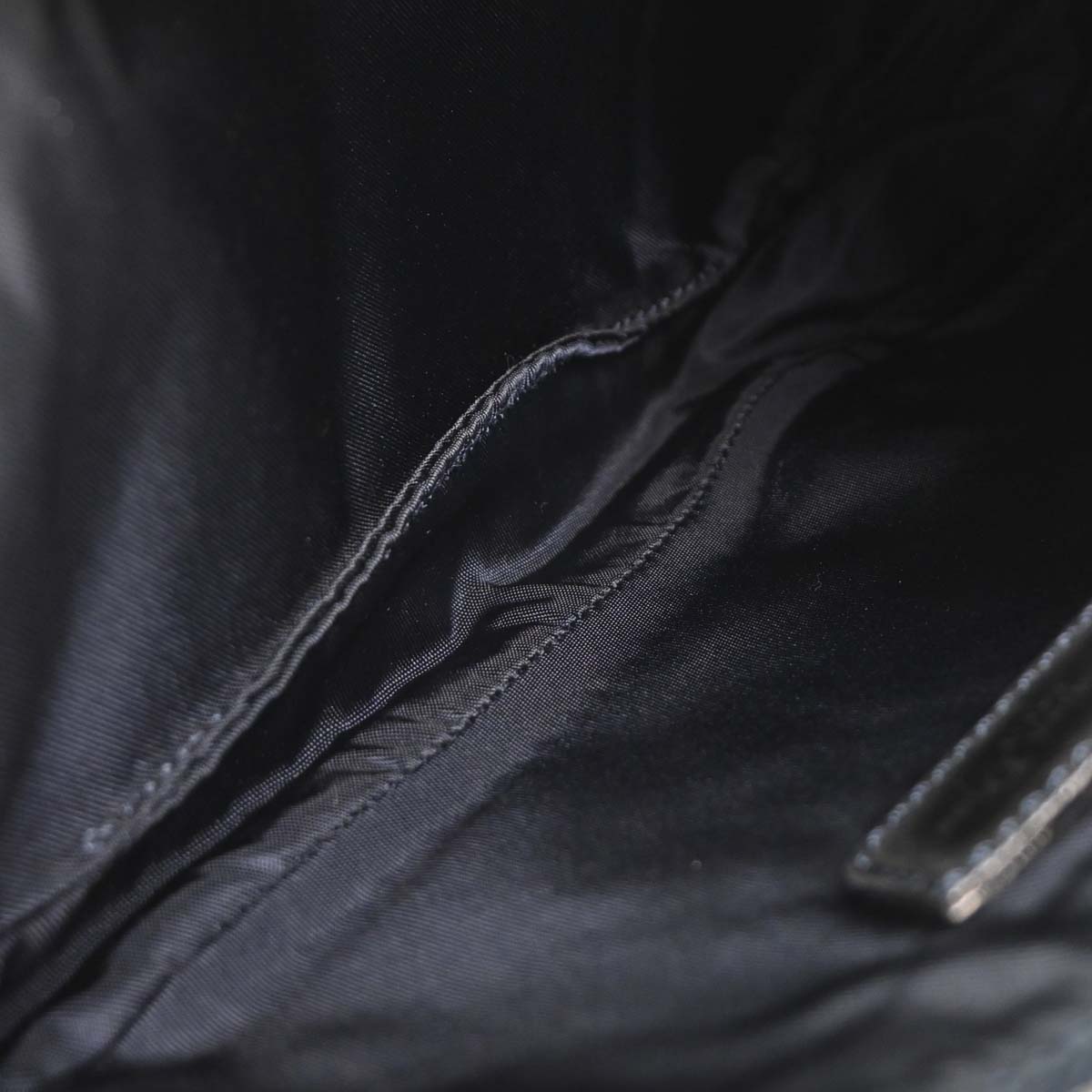 Christian Dior 2001 Canvas Denim Print Saddle Handbag