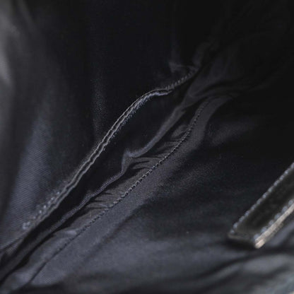 Christian Dior 2001 Canvas Denim Print Saddle Handbag