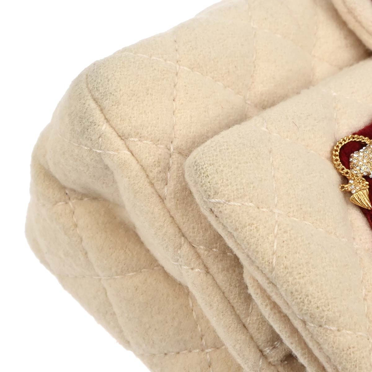 Chanel 2008-2009 Paris Moscow Medium Classic Double Flap Shoulder Bag