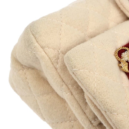 Chanel 2008-2009 Paris Moscow Medium Classic Double Flap Shoulder Bag