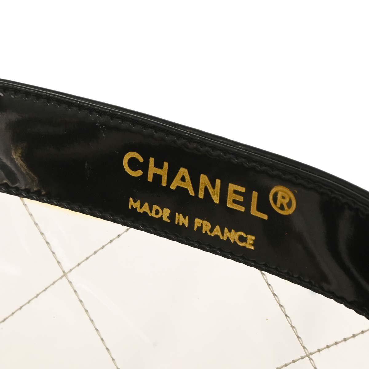 Chanel 1994-1996 Black PVC Maxi Classic Flap Shoulder Bag