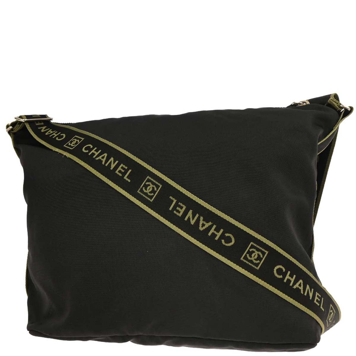 Chanel 2005-2006 Black Nylon Sport Line Shoulder Bag