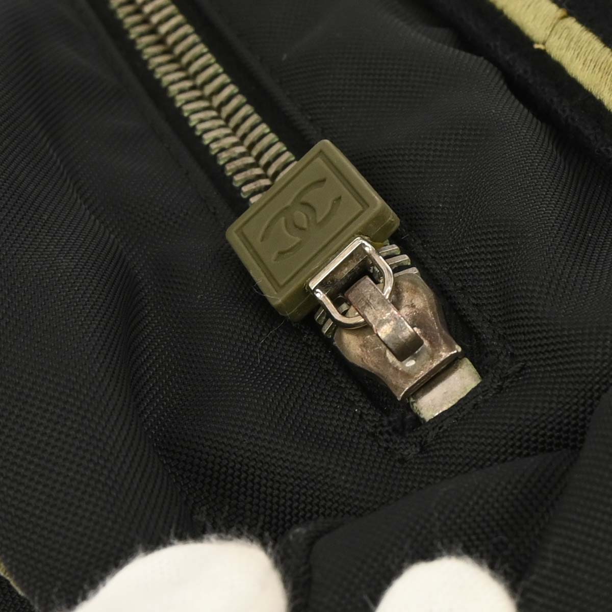 Chanel 2005-2006 Black Nylon Sport Line Shoulder Bag