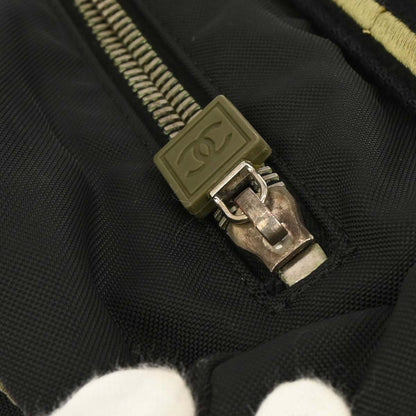 Chanel 2005-2006 Black Nylon Sport Line Shoulder Bag