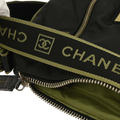 Chanel 2005-2006 Black Nylon Sport Line Shoulder Bag