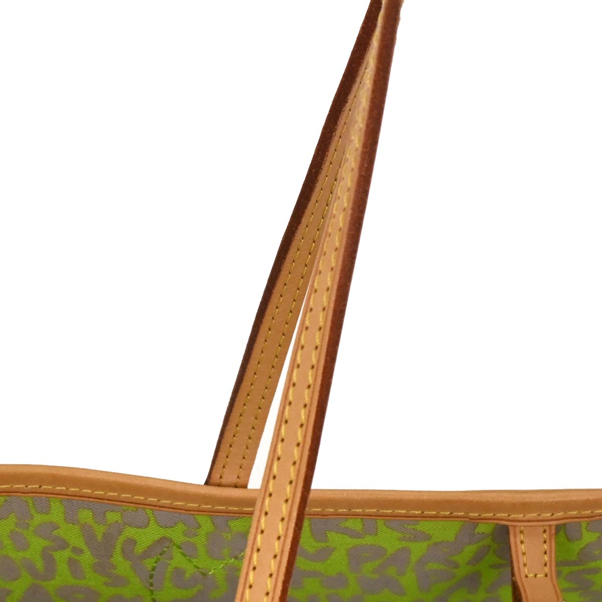 Louis Vuitton Green Monogram Graffiti Neverfull GM Tote M93703