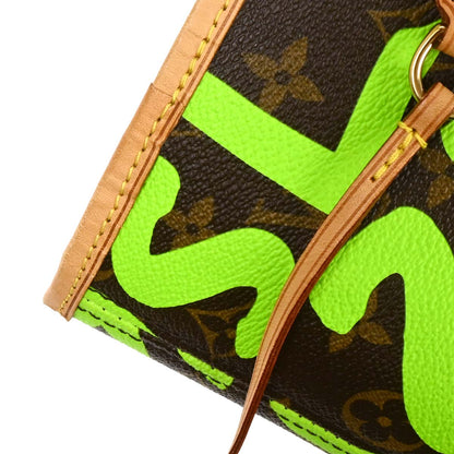Louis Vuitton Green Monogram Graffiti Neverfull GM Tote M93703