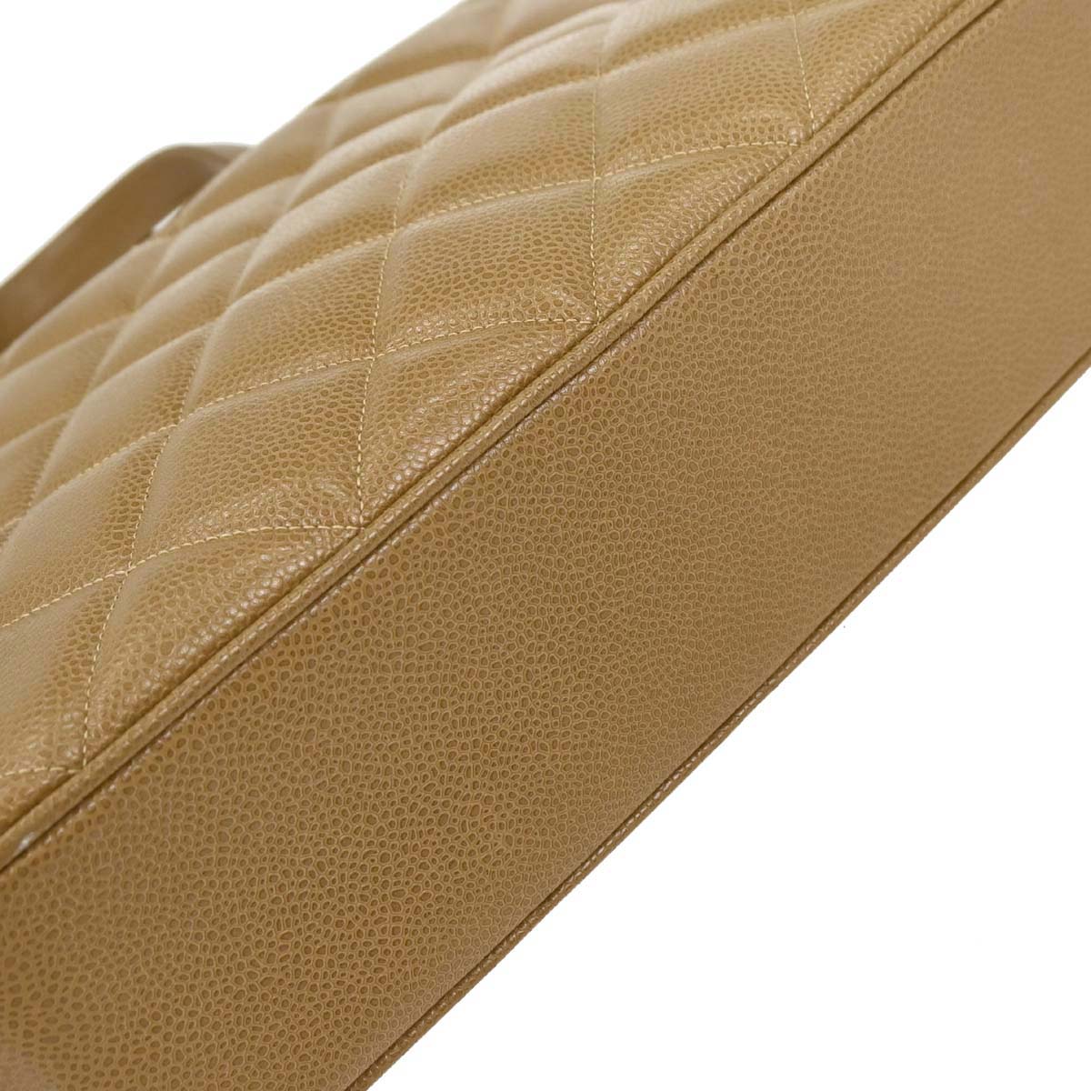 Chanel 1994-1996 Beige Caviar Handbag