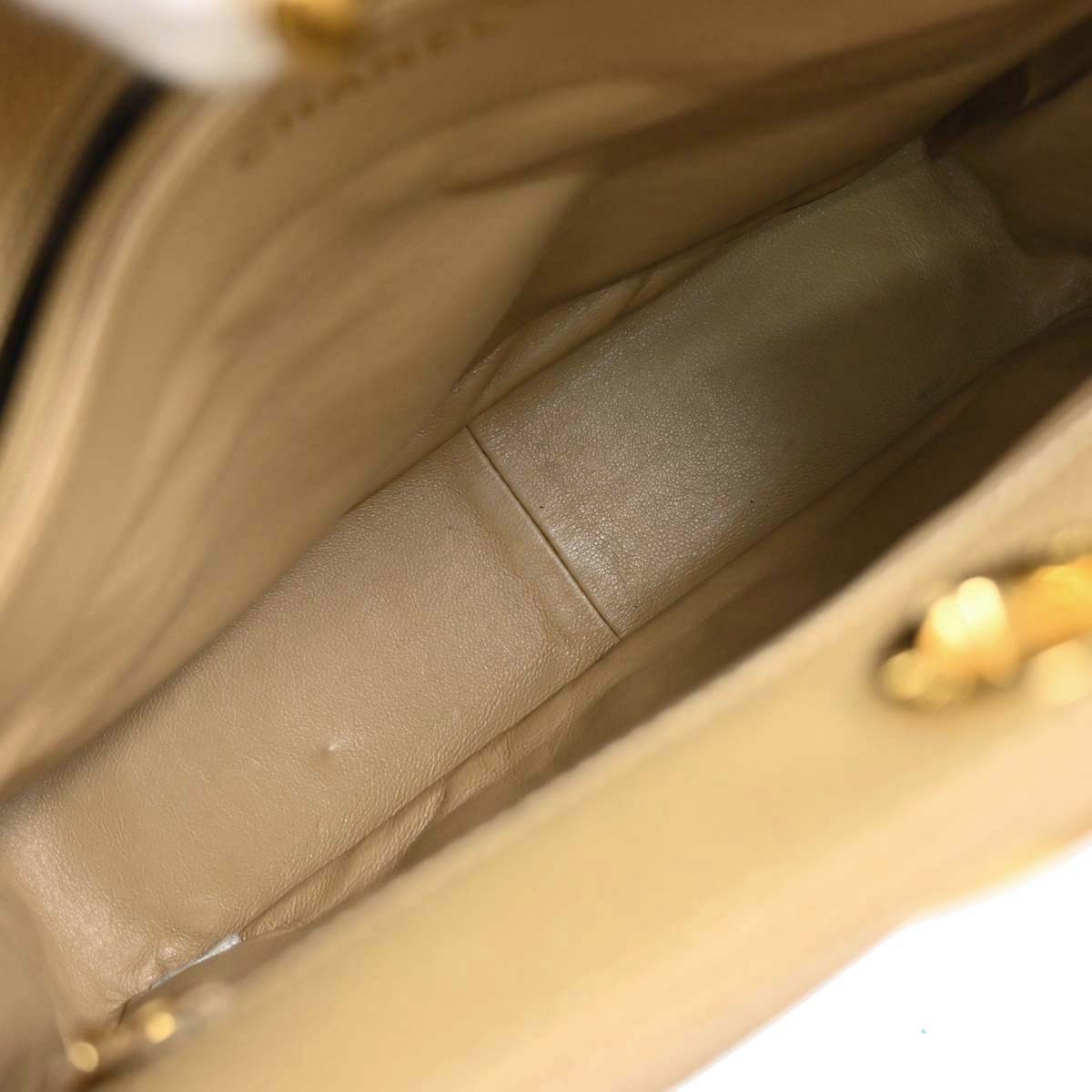 Chanel 1994-1996 Beige Caviar Handbag