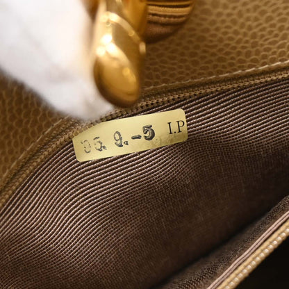 Chanel 1994-1996 Beige Caviar Handbag