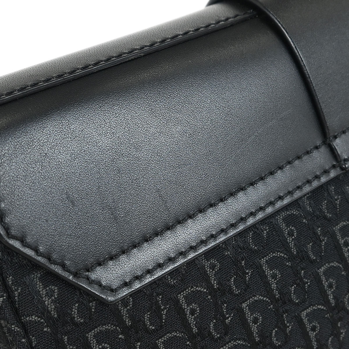 Christian Dior Black Street Chic Trotter Handbag