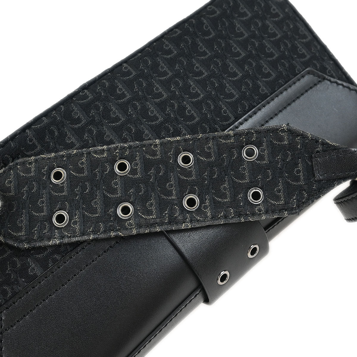 Christian Dior Black Street Chic Trotter Handbag