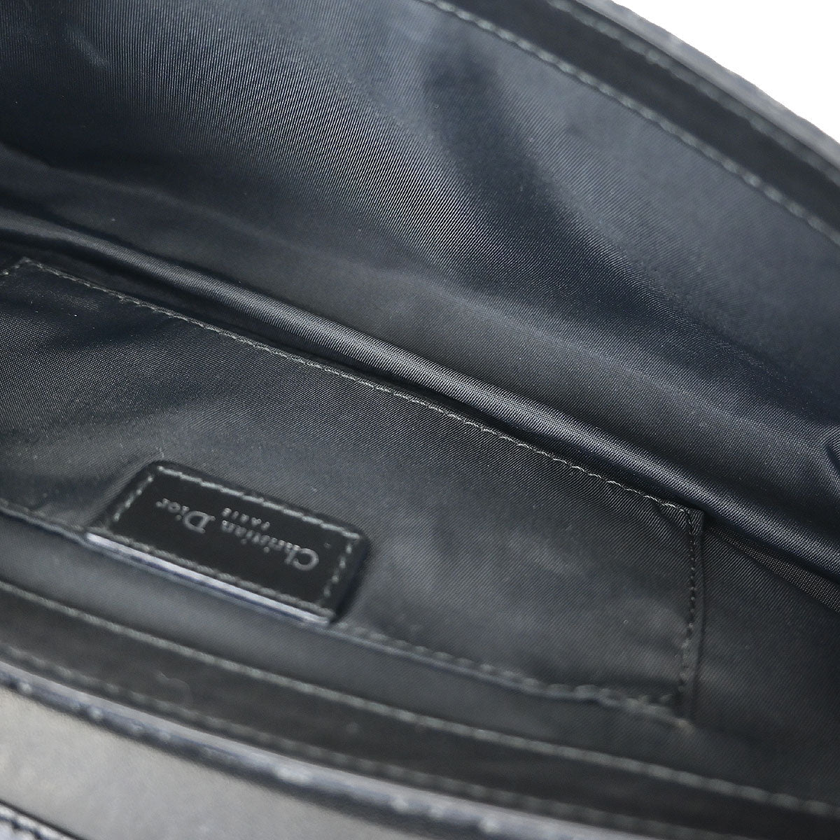 Christian Dior Black Street Chic Trotter Handbag