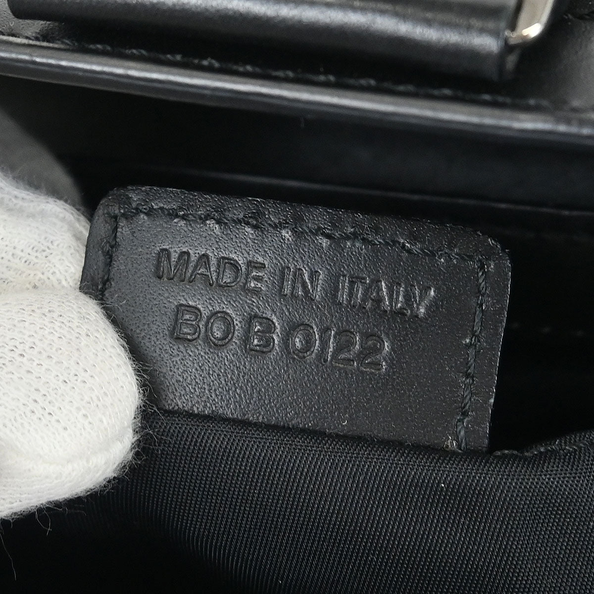 Christian Dior Black Street Chic Trotter Handbag