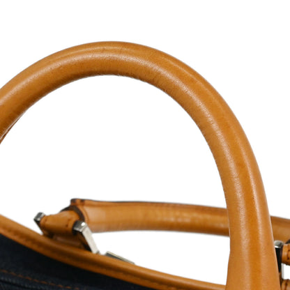 Loewe Navy Denim Amazona 28 Handbag