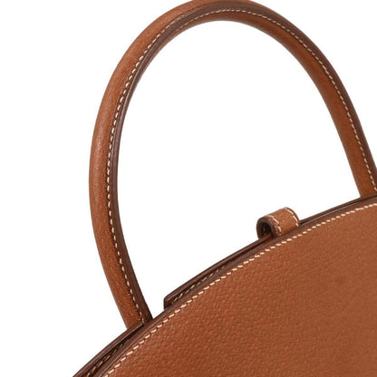 Hermes Gold Pigskin Dalvy 30 MM Handbag