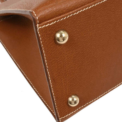 Hermes Gold Pigskin Dalvy 30 MM Handbag