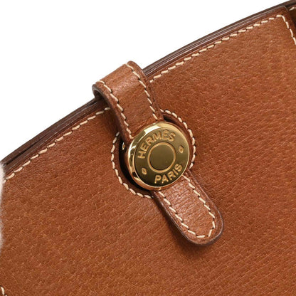 Hermes Gold Pigskin Dalvy 30 MM Handbag