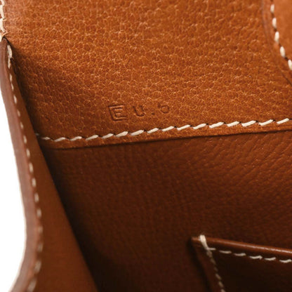 Hermes Gold Pigskin Dalvy 30 MM Handbag